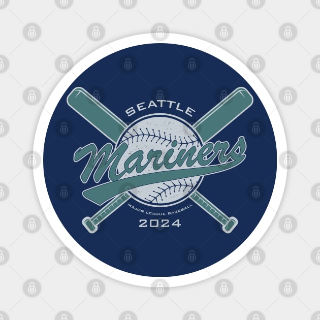 Mariners 24 Magnet by Nagorniak